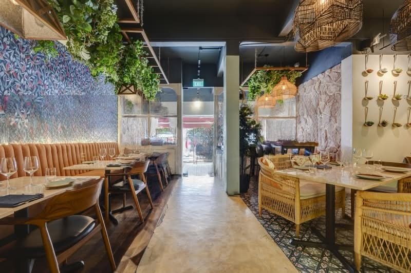 Ground Floor Restaurant in Prime Keong Saik with Exhaust & Grease Trap Interior