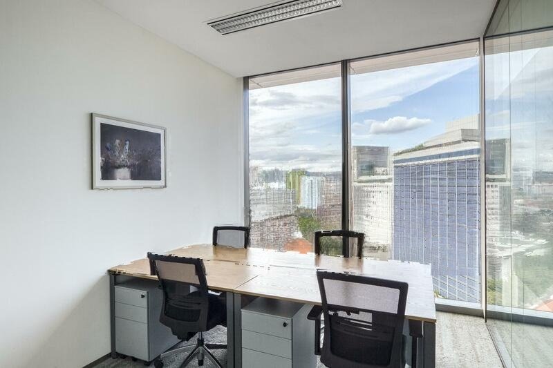 Private office space for 3 persons in Regus Guoco Tower